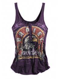 Casual Sleeveless Round Neck Plus Size Tops Harley Davidson Tank Tops Harley Davidson Clothing Harley Davidson Women