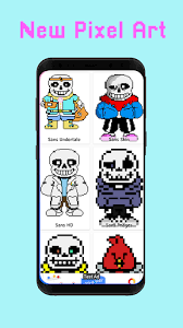 Sans true gifts for family, featuring official sans characters from undertale game, coloring book for sans kids, adults, boys, girls relaxing. Download Sans Undertale Color By Number Paint Coloring Free For Android Sans Undertale Color By Number Paint Coloring Apk Download Steprimo Com