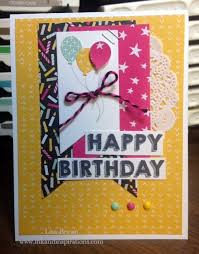 You'll be creating the best thank you cards, housewarming party invitation, baby shower invite, wedding invites, birthday. Quick Video For Birthday Card With Stampin Up Party Wishes Ink And Inspirations