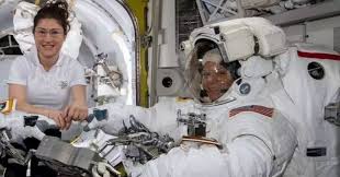 Born january 29, 1979) is an american engineer and nasa astronaut of the class of 2013. Historic Moment First All Female Spacewalk Successfully Done And It S A Huge Win For All Of Us