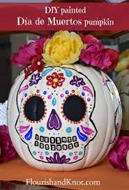 Maybe you would like to learn more about one of these? A Diy Painted Pumpkin For Dia De Muertos Halloween