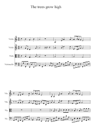 Whether you want to improve your english for work, study, or travel, the level 3 intermediate course book will. The Trees They Grow High 5th Harmony Expirement Sheet Music For Violin Viola Mixed Trio Download And Print In Pdf Or Midi Free Sheet Music Musescore Com
