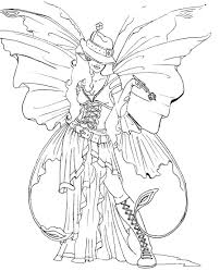 Illustration inspired by some fairy tales, with a house nearly hidden behind a flowers field. Line Art For Dooberrie Fairy Coloring Pages Horse Coloring Pages Fairy Coloring