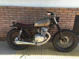 Suzuki Gn 125 Tracker No Cafe Racer Scrambler 53 000 00 Cafe Racer Honda Motos Personalizadas Motos