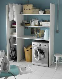 Un Meuble Pratique Pour Un Coin Buanderie Leroy Merlin En 2020 Amenagement Buanderie Meuble Buanderie Meuble Rangement