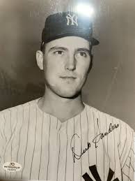 Dick Sanders Signed 8X10 Photo New York Yankees Autograph Auto COA FSG