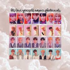 Maybe you would like to learn more about one of these? Bts Love Yourself Answer Official Photocards Shopee Malaysia