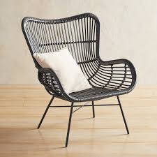 Haven Black Wingback Chair Clearance Patio Furniture Outdoor Furniture Sale Patio Chairs