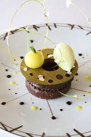 Chocolat Yuzu Dessert Restaurants Fine Dining Desserts Plated Desserts