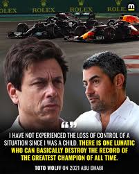 Toto Wolff reflected