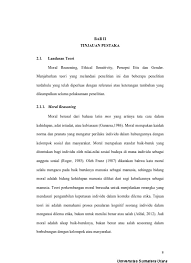 Sehingga moral adalah hal mutlak yang harus dimiliki oleh manusia. Bab Ii Tinjauan Pustaka Moral Reasoning Ethical Sensitivity Persepsi Etis Dan Gender