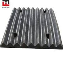 OEM Factory Price Jaw Crusher Spare Wear Parts High Manganese Steel Jaw  Plate