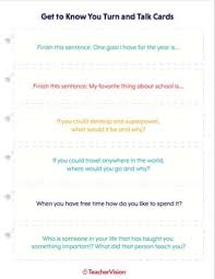 Getting To Know Your Students Lessons Icebreakers K 12