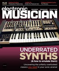 electronic musician back issue july 2020 digital musician songwriting electronic music