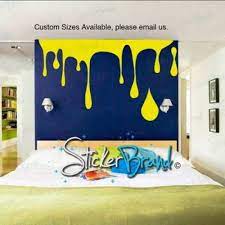 Dripping wall oil painting julieatart. Vinyl Wall Decal Sticker Paint Dripping B Wall Decal Sticker Vinyl Wall Decals Drip Painting