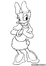 Donald duck free coloring pages. Daisy Duck Coloring Sheets Novocom Top