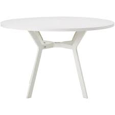 Ethimo Ocean Round Dining Table Warmwhite 120cm Round Patio Table White Outdoor Table Round Dining Table
