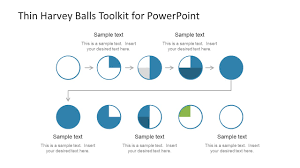 Thin Harvey Balls Toolkit Powerpoint Template