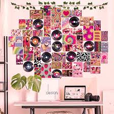 Women's dresses designed and sold by independent artists. Room Decor For Bedroom Aesthetic Dorm Room Wall Decor Indie Wall Photo Collage Kit 61pcs Images