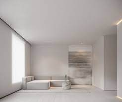 White minimalist interiors, featuring a hidden kitchen design, ultra minimalist bathroom, a soft minimalist living room idea, and. Neutral Modern Minimalist Interior Design 4 Examples That Masterfully Show Us How In 2020 Modern Minimalist Interior Interior Design Examples Minimalism Interior