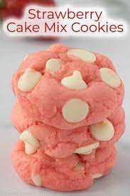 It might still be on them. Strawberry Cake Mix Cookies Cincyshopper