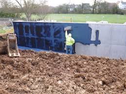 First episode of a three part series. How To Waterproof A Retaining Wall Home Improvement