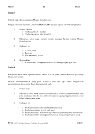 Pt3 mathematics (past exam papers). Peraturan Pemarkahan Bahasa Melayu Pt3