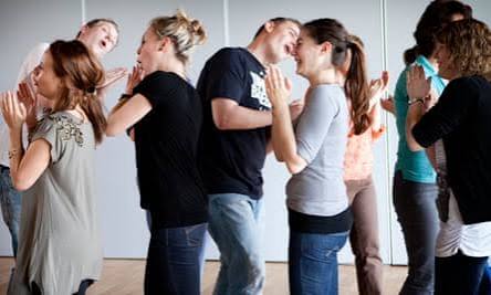 Why the health benefits of laughter yoga will make you smile | Yoga | The Guardian