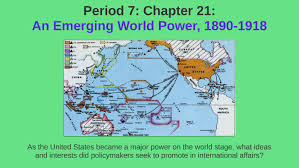 The sedition act tried to curb republican criticism of government policy. Apush Ch 21 An Emerging World Power 1890 1918 By Harry Jarcho