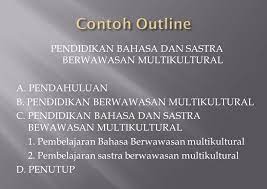 Contoh Outline Karya Ilmiah Ilmusosial Id