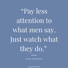 Do not allow obligation or immediacy to bind you to physical things or specific actions. 26 Powerful Quotes About Words And Actions The Goal Chaser