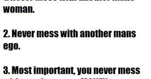 Three Things You Should Never Do Another Man Words Word Art