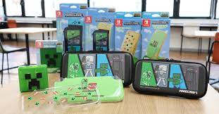 Max Games Releases Minecraft Themed Nintendo Switch Accessories In Japan Happy Gamer