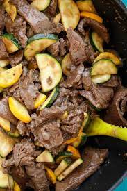 Beef And Zucchini Stir Fry With Roasted Broccoli The Cookie Writer Recipe Leftover Roast Beef Recipes Paleo Beef Recipes Roast Beef Recipes