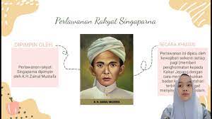 Zainal mustafa yang merupakan pemimpin pesantren sukamnah. Perlawanan Rakyat Terhadap Pendudukan Jepang Youtube