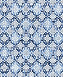Cricut infusible ink rolls & materials. Indigo Blue Moroccan Tile Glam 1 Pattern Decor Art Mixed Media By Anitas And Bellas Art