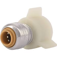 When installing sharkbite fittings always measure and mark any copper pipe that the sharkbite fitting will be sliding onto. Push To Connect Faucet Connector Sharkbite
