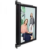 Optical bonded light pole outdoor digital signage