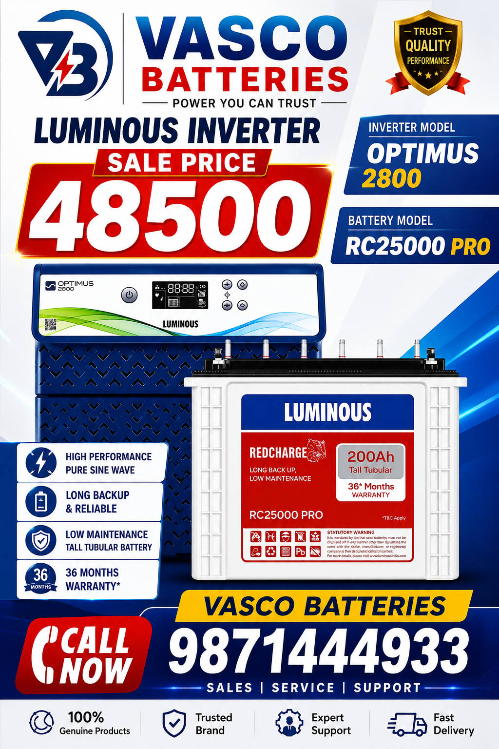 Luminous product image