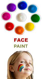 You might want a little thinner consistency then what we ended up with. Homemade Face Paint