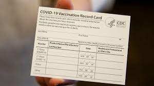 Don't let them force dna altering poison into you. What To Do With Your Covid Vaccine Card Nbc New York