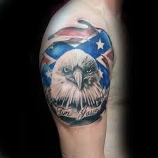 America flag tattoo on wrist. 125 Rebel Flag Tattoo With Amazing Design Ideas Wild Tattoo Art
