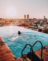 Pin By Marissa Grace On Earth Rooftop Pool Pool City Rooftop