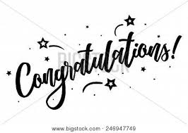Illustration about congratulations hand lettering typography text, hand letter script wedding sign catch word art design. Congratulations Vector Photo Free Trial Bigstock