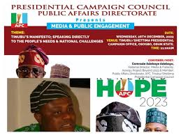Tinubu 2023: PCC Member, Adeboye Adebayo To Dissect Tinubu's Action Plan In  Osogbo On Wednesday