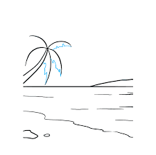 How To Draw An Ocean Really Easy Drawing Tutorial Drawing Tutorial Easy Easy Drawings Drawing Tutorial