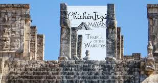 The temple of the warriors, or guerreros, was built between 950 and 1000 a.d. Temple Of The Warriors In Chichen Itza Mayan Peninsula