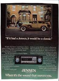 1981 Jensen Re518 Cassette Stereo Vintage Electronics Car Audio Car Stereo