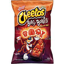 Cheese puffs, bag of bones flamin' hot. Cheetos Flamin Hot Bag Of Bones 213 Ml Amazon De Lebensmittel Getranke