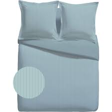 Les housses de couette faites de satin de coton et lyocell sont à la fois douces et agréables au toucher. Linge Lit Satin